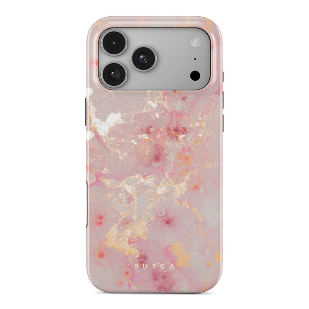 Burga iPhone 18 Pro Tough Fashion Cover - MagSafe Kompatibel - Golden Coral