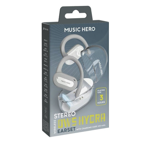 Music Hero True Wireless Hydra Høretelefoner - Hvid