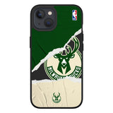 iPhone 13 RhinoShield SolidSuit Håndværker NBA Cover m. Milwaukee Bucks - Sweat and Tears