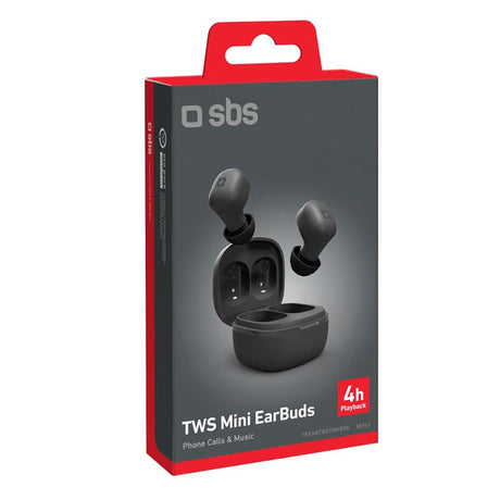 SBS Tiny Mini TWS Bluetooth In-Ear Høretelefoner - Hvid