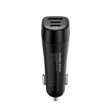 Mobile Origin CA25 Biloplader 100W m. 2x USB-C + 1x USB-A - Sort