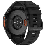 Mobile Origin Easy Strap Universal Garmin 22mm QuickFit Silikone Rem - Sort
