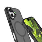 Mobile Origin iPhone 16 Hybrid Mobil Cover - MagSafe Kompatibel - Mat Sort