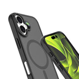 Mobile Origin iPhone 17 Hybrid Mobil Cover - MagSafe Kompatibel - Mat Sort