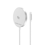 Mobile Origin Trådløs Oplader Qi2 25W - MagSafe Kompatibel - Hvid