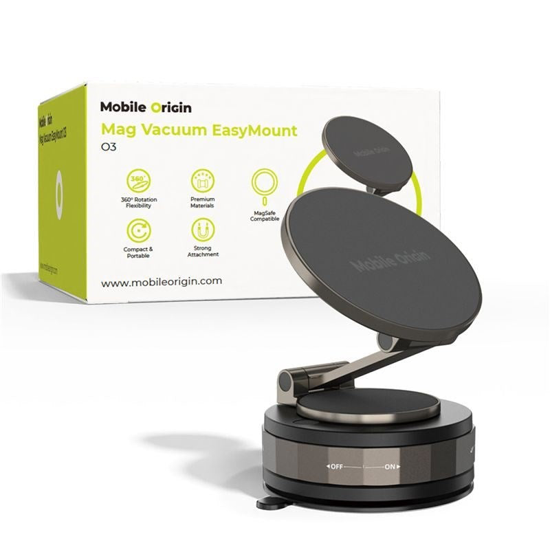 Mobile Origin Mobilholder til Bord Vacuum EasyMount O3 - MagSafe Kompatibel - Grå