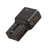 Mobile Origin PW26 Rejseadapter 45W EU / US / UK / AU - Sort