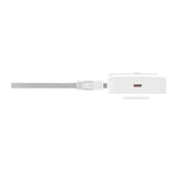 Mobile Origin Powerbank - 10.000mAh - Trådløs Opladning - Indbygget USB-C Kabel - MagSafe / Qi2 Kompatibel - Hvid