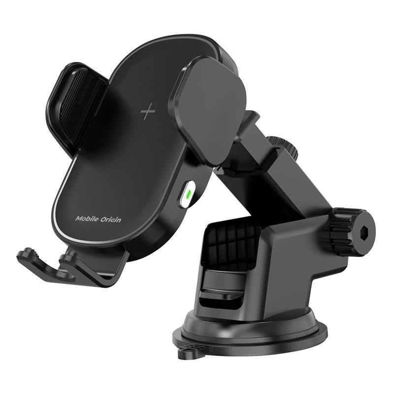 Mobile Origin Trådløs Mobiloplader 15W Dashboard Mount - Sort