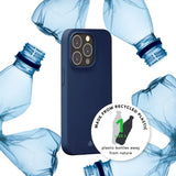dbramante1928 iPhone 14 Pro Pro Monaco Bagside Cover - 100% Genbrugsplast - Pacific Blue
