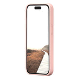 dbramante1928 iPhone 15 Pro Monaco Bagside Cover - 100% Genbrugsplast - MagSafe Kompatibel - Pink Sand