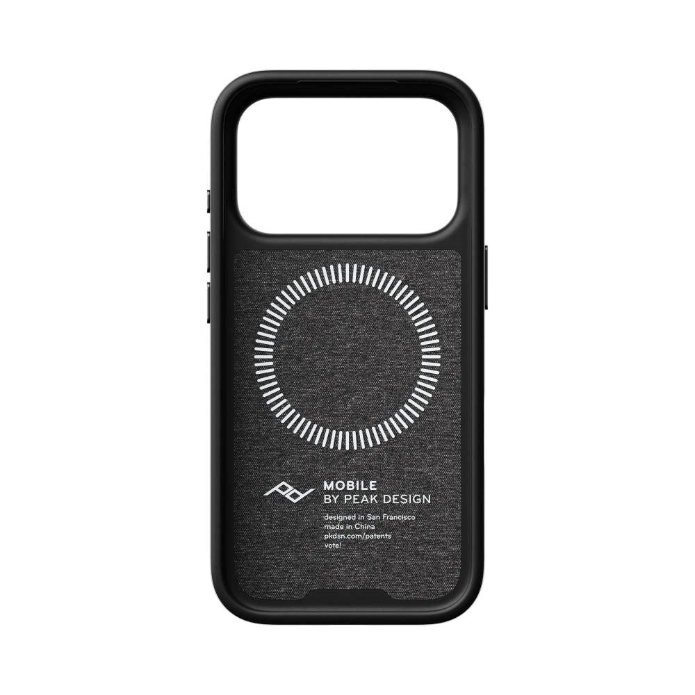 iPhone 18 Pro Peak Design Everyday Loop Bagside Cover - MagSafe Kompatibel - Charcoal
