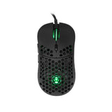White Shark NAGINATA 6D / 16000 DPI Gaming Mus - Sort