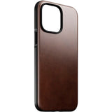 iPhone 14 Pro Max Modern Nomad Horween Leather Cover - MagSafe Kompatibel - Brun