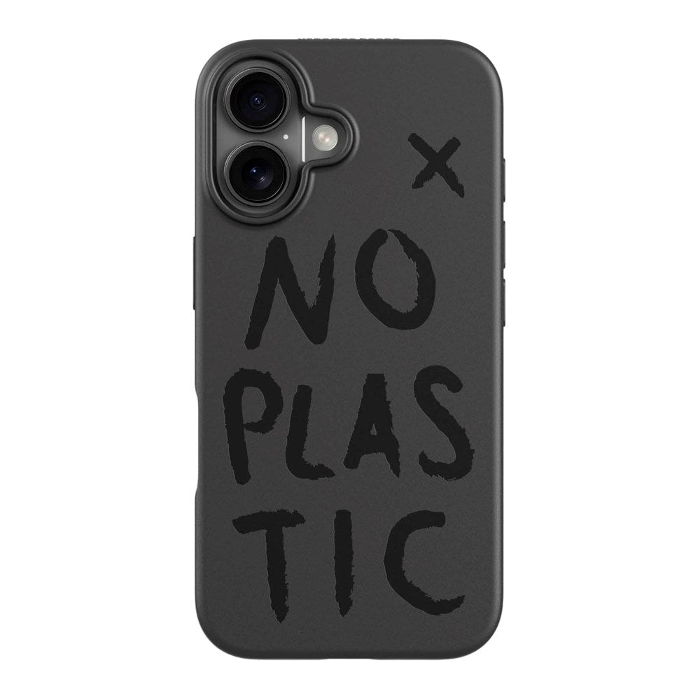 agood company  iPhone 16 PLNTPRTCT Case - Black / No Plastic