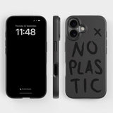 agood company  iPhone 16 PLNTPRTCT Case - Black / No Plastic