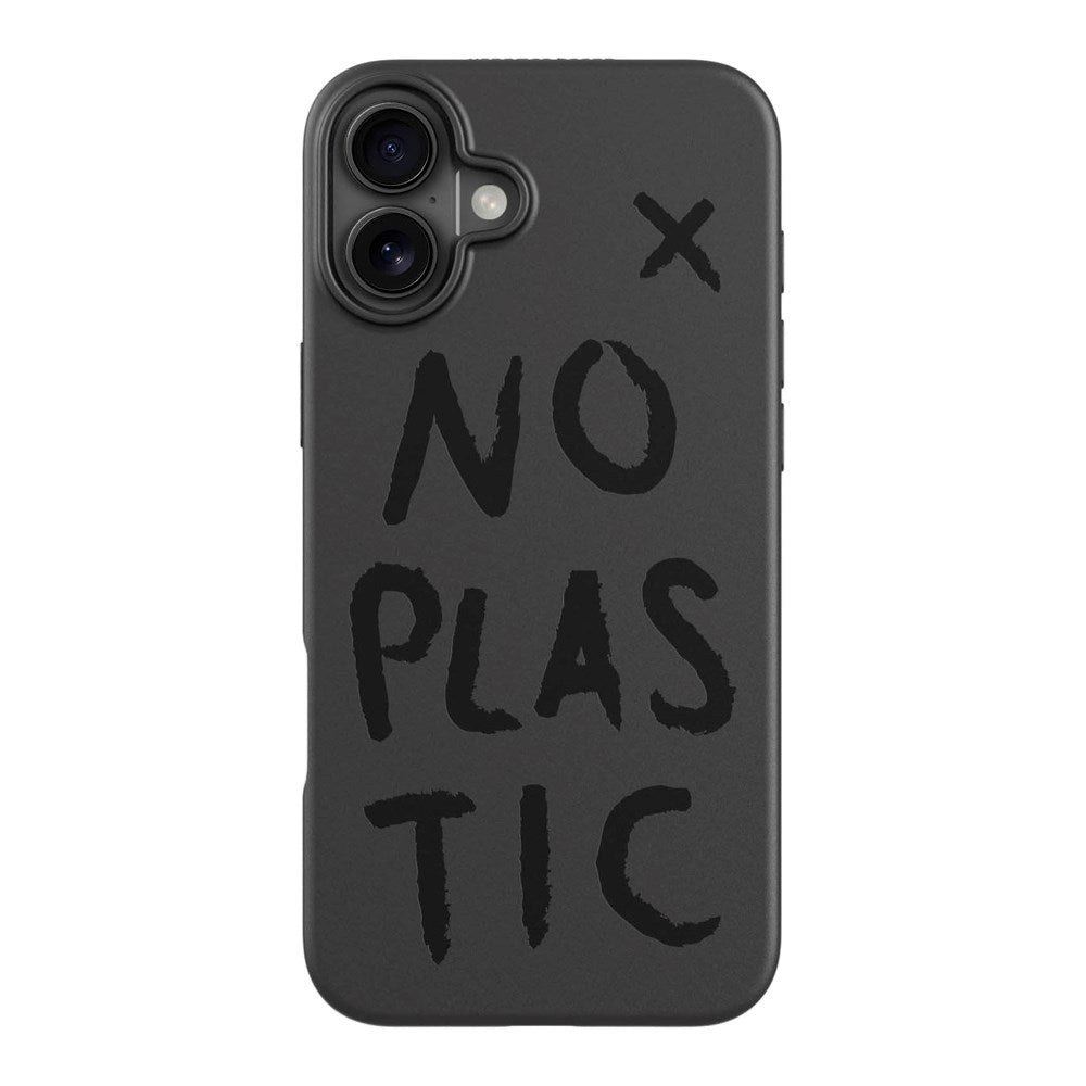 agood company  iPhone 16 Plus PLNTPRTCT Case - Black / No Plastic