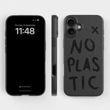 agood company  iPhone 16 Plus PLNTPRTCT Case - Black / No Plastic