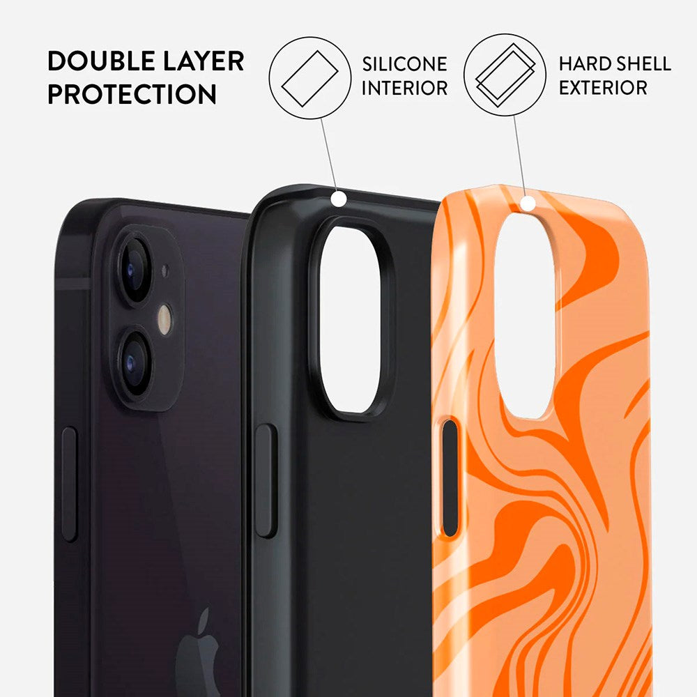 Burga iPhone 12 / 12 Pro Tough Fashion Cover - High Vibrations