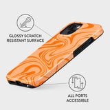 Burga iPhone 13 Tough Fashion Cover - High Vibrations