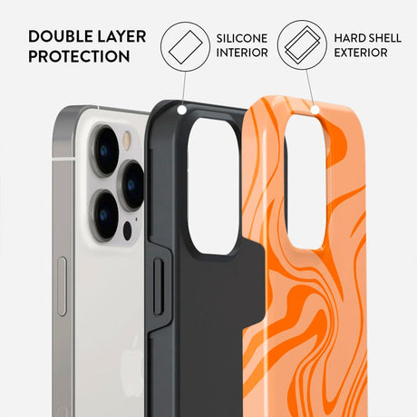 Burga iPhone 13 Pro Tough Fashion Cover - High Vibrations