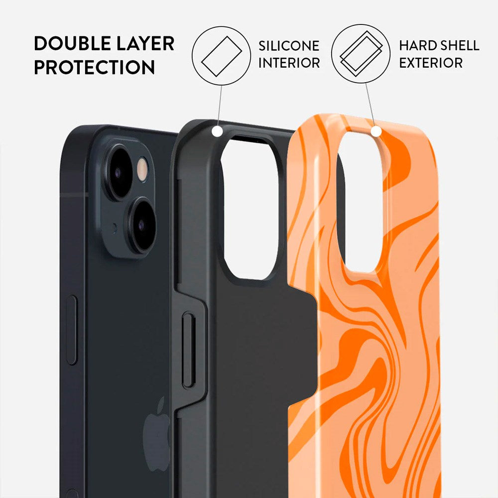 Burga iPhone 15 Tough Fashion Cover - High Vibrations