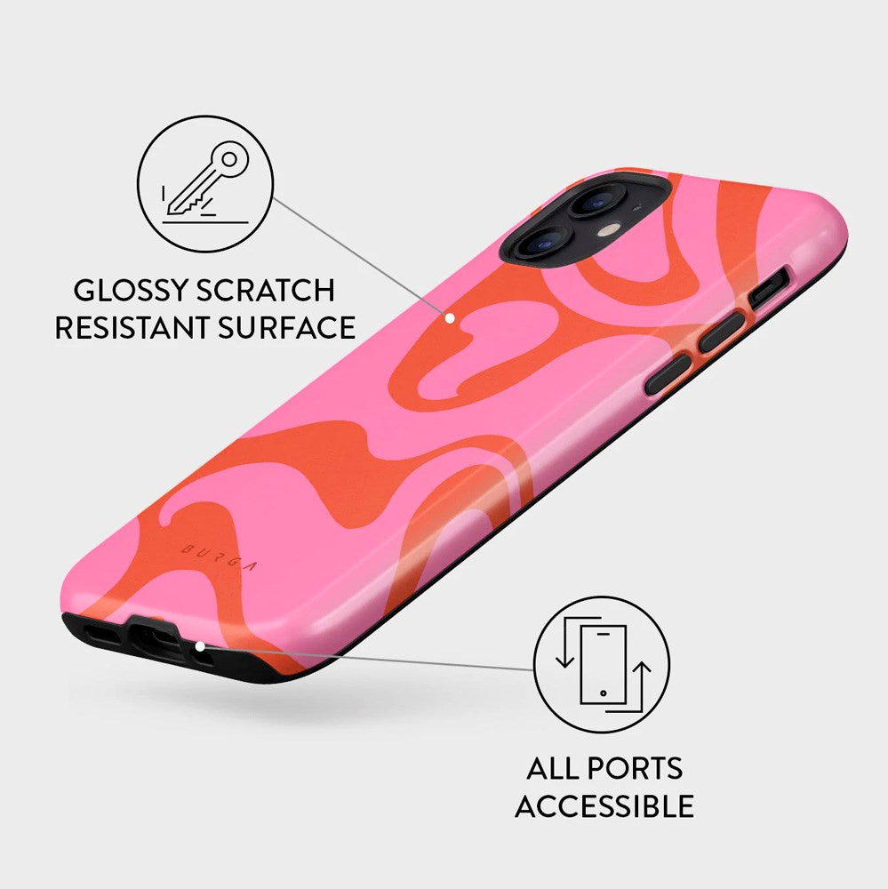 Burga iPhone 12 / 12 Pro Tough Fashion Cover - Ride the Wave