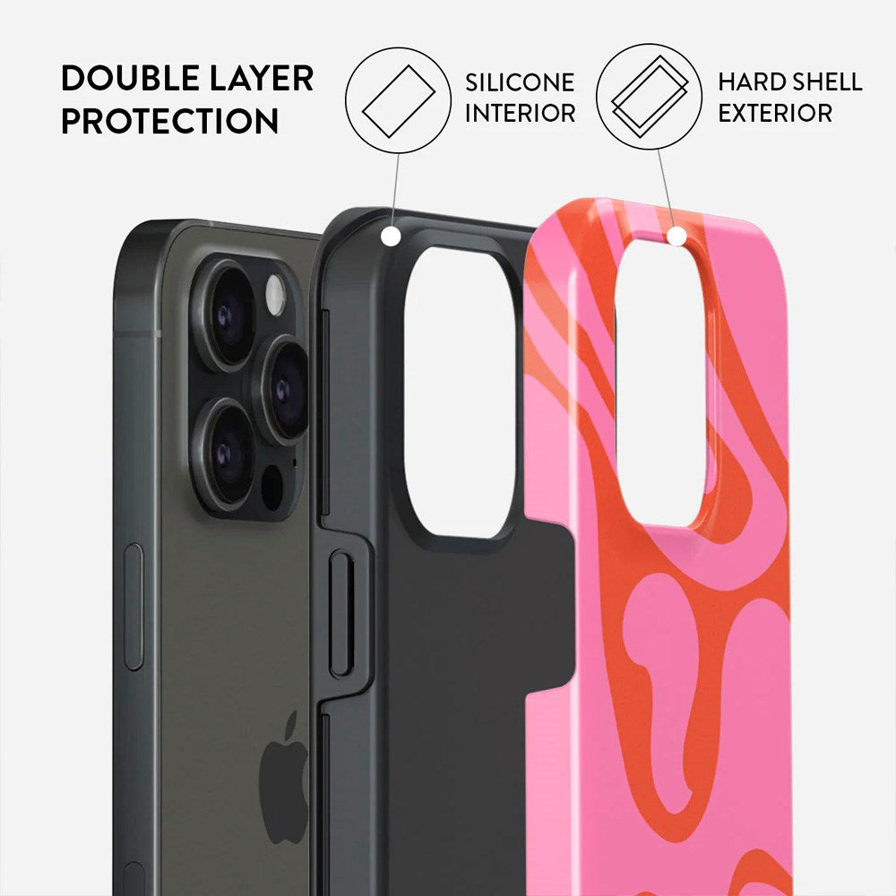 Burga iPhone 15 Pro Tough Fashion Cover - Ride the Wave