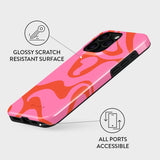 Burga iPhone 15 Pro Tough Fashion Cover - Ride the Wave