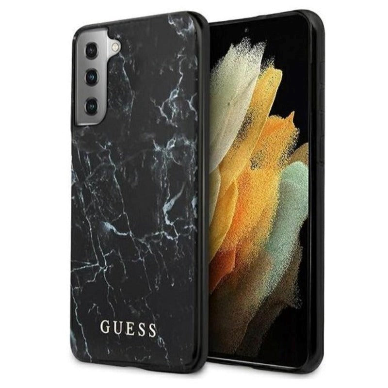 Samsung Galaxy S21+ (Plus) Guess Hardcase Marble Cover - Sort