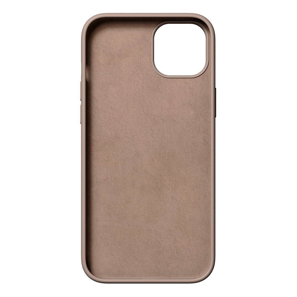 Nudient iPhone 15 Base Silicone Cover - Stone Beige