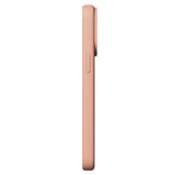 Nudient iPhone 15 Pro Base Silicone Cover - Peach Orange