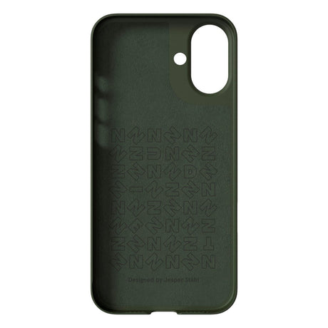 iPhone 16 Plus Nudient Thin Case Bagside Cover - MagSafe Kompatibel - Pine Green