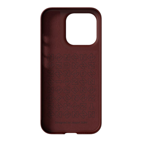 iPhone 16 Pro Nudient Thin Case Bagside Cover - MagSafe Kompatibel - Burgundy Red