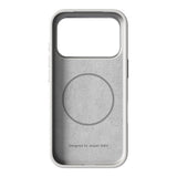 iPhone 18 Pro / 17 Pro Nudient Bold Case Mobilcover - MagSafe Kompatibel - Chalk White