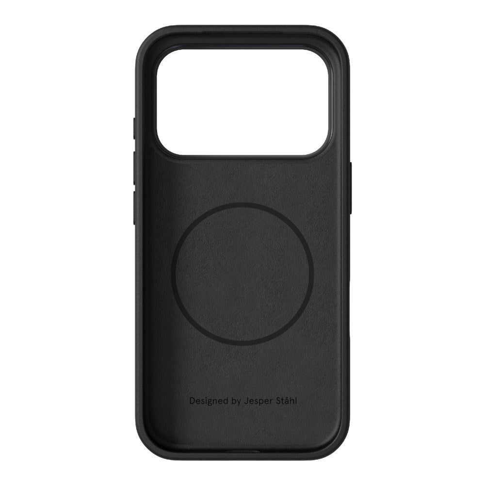 iPhone 18 Pro / 17 Pro Nudient Bold Case Mobilcover - MagSafe Kompatibel - Charcoal Black