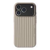 iPhone 18 Pro / 17 Pro Nudient Bold Case Mobilcover - MagSafe Kompatibel - Linen Beige