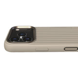 iPhone 18 Pro / 17 Pro Nudient Bold Case Mobilcover - MagSafe Kompatibel - Linen Beige