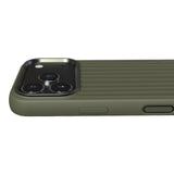 iPhone 18 Pro / 17 Pro Nudient Bold Case Mobilcover - MagSafe Kompatibel - Olive Green