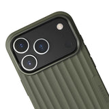 iPhone 18 Pro / 17 Pro Nudient Bold Case Mobilcover - MagSafe Kompatibel - Olive Green