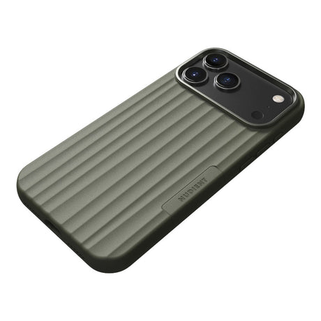 iPhone 18 Pro Max / 17 Pro Max Nudient Bold Case Mobilcover - MagSafe Kompatibel - Olive Green