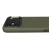 iPhone 18 Pro Max / 17 Pro Max Nudient Bold Case Mobilcover - MagSafe Kompatibel - Olive Green