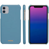 Dbramante1928 iPhone 11 New York 2-i-en Læder Flipcover - Blå