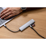 Epico Multimedia 7-i-1 Hub - Space Grey