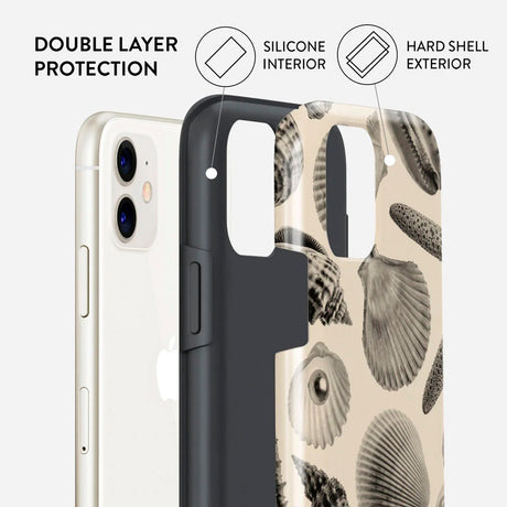 Burga iPhone 11 Tough Fashion Cover - Shell Mosaic