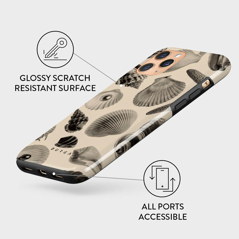 Burga iPhone 11 Pro Tough Fashion Cover - Shell Mosaic