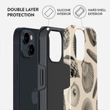 Burga iPhone 13 Tough Fashion Cover - Shell Mosaic