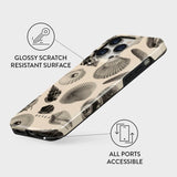 Burga iPhone 13 Pro Tough Fashion Cover - Shell Mosaic