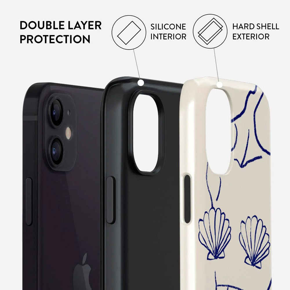 Burga iPhone 12 / 12 Pro Tough Fashion Cover - Marine Muse