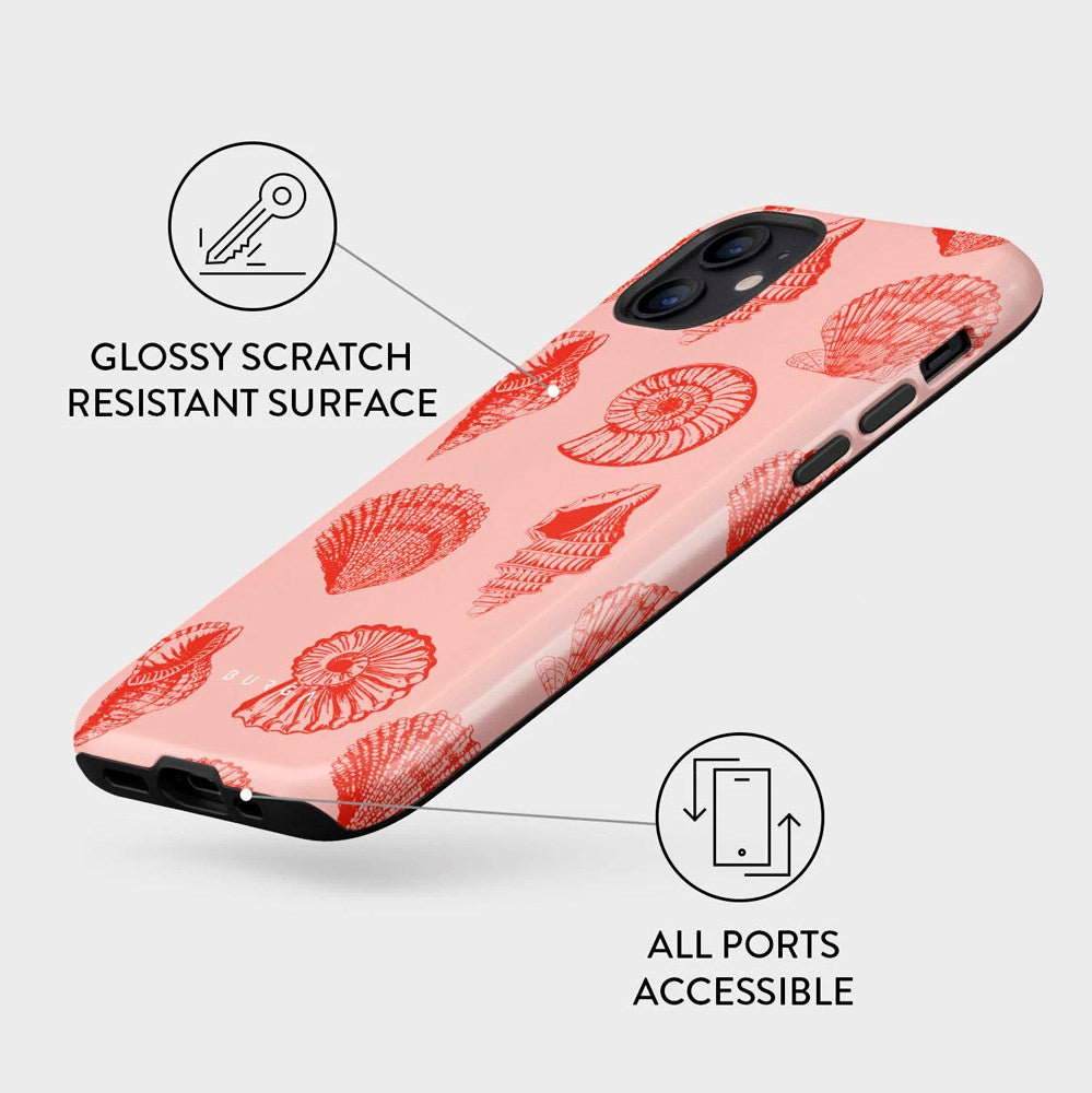 Burga iPhone 12 / 12 Pro Tough Fashion Cover - Coastal Treasure